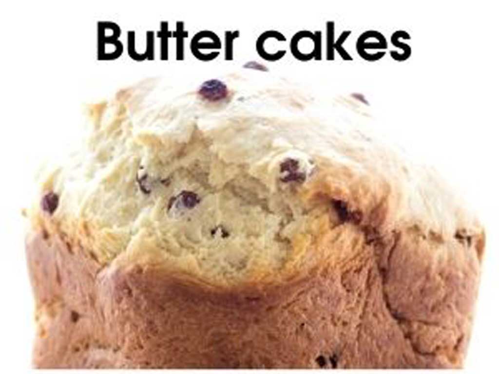 Butter cakes