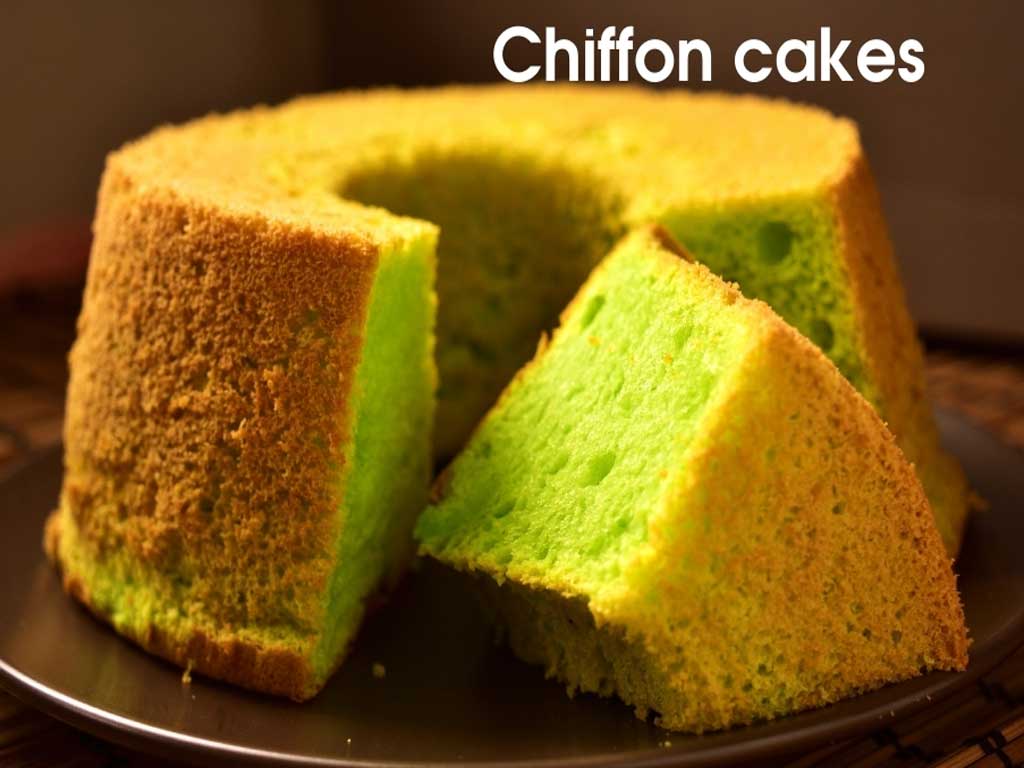 Chiffon cakes