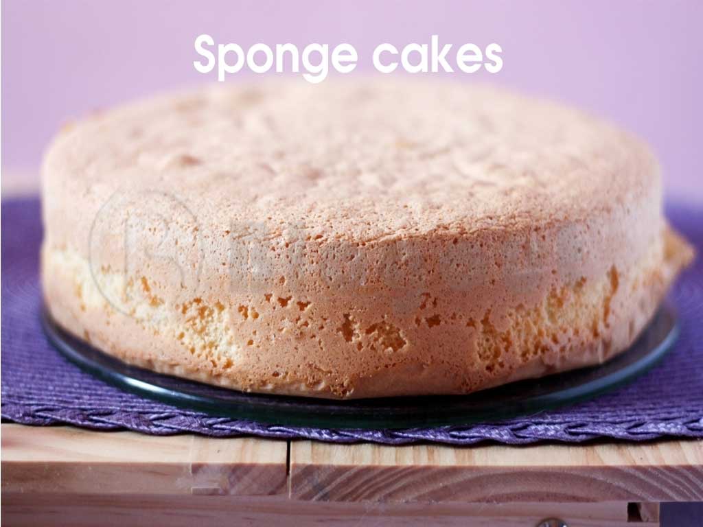 Sponge cakes