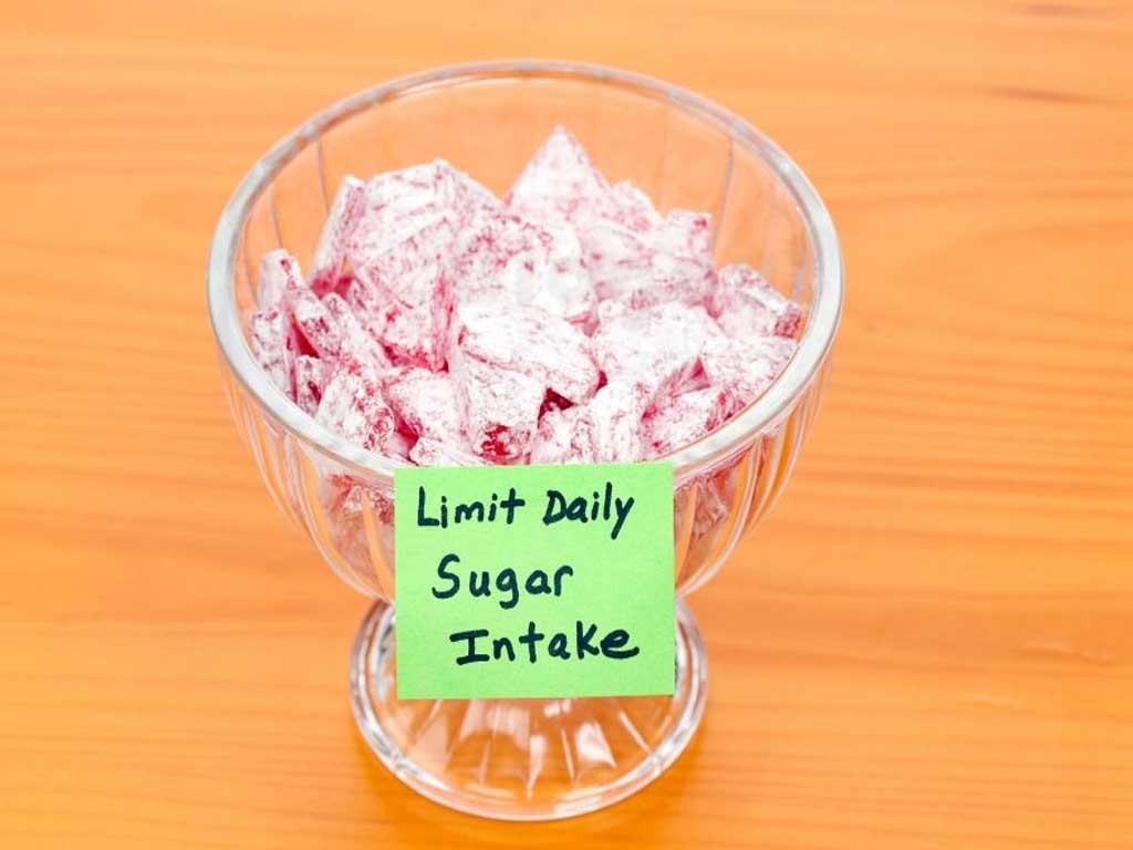 Limit your sugar intake